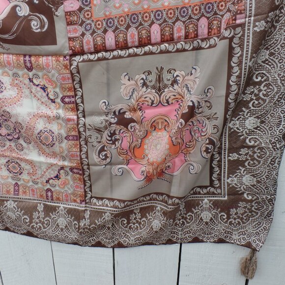 Johnny Was Silk Lace Scarf NWOT - Picture 6 of 8